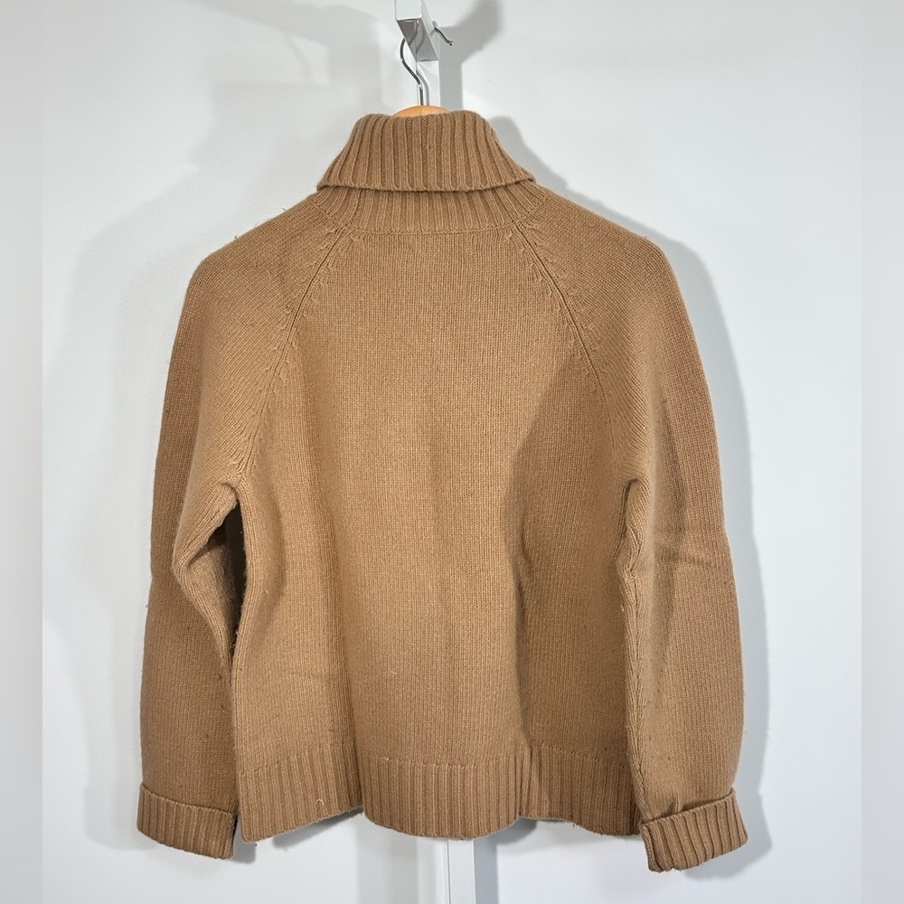 VTG LAUREN Ralph Lauren Camel Turtleneck Sweater Merino Cashmere Hong Kong - Picture 9 of 9